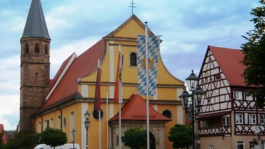 Katholische Pfarrkirche St. Johannes der Täufer in Heideck | Bild: Klaus Alter