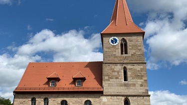 Evang.-Lutherische Kirche St. Martin in Kleinhaslach | Bild: picture-alliance/dpa