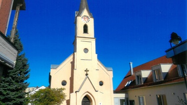 Evangelische Petruskirche in Pleinfeld in Mittelfranken  | Bild: Klaus Minnameier