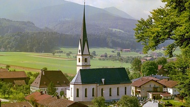 Kath. Pfarrkirche St. Margaretha in Frasdorf | Bild: Gemeindearchiv Frasdorf