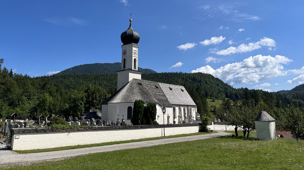 Kath. Pfarrkirche St. Nikolaus in Jachenau
| Bild: Michael Mannhardt