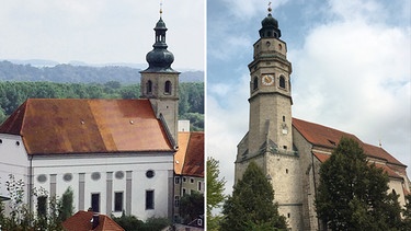 Kath. Allerheiligenkirche und St. Laurentius in Tittmoning in Oberbayern | Bild: Pfarrer Mannhardt                  
