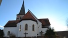 Katholische Kuratiekirche Kreuzauffindung in Ampferbach | Bild: Marianne Heidenreich