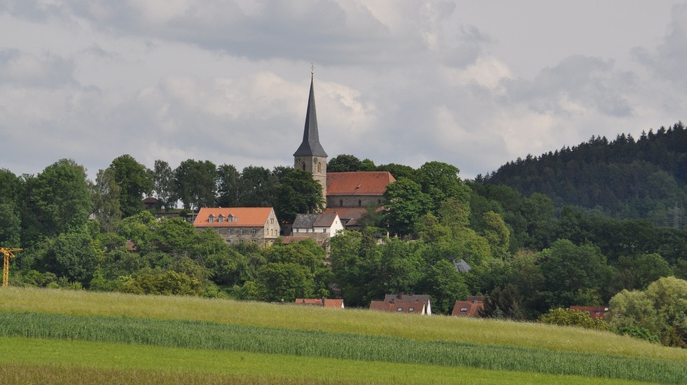 Evang.- Luth. Kirchenburg St. Marien in Gesees  | Bild: Sandra Frank
