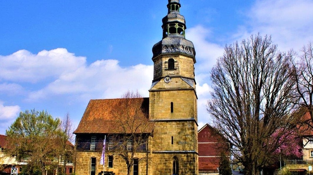 Evangelische Kirche in Großheirath | Bild: Gerhard Göckel