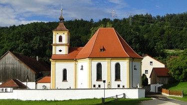Wallfahrtskirche "Zu den Drei elenden Heiligen" in Griesstetten in der Oberpfalz | Bild: Armin Reinsch