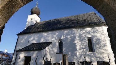 Kath. Wallfahrtskirche Vierzehn Nothelfer in Sackenried | Bild: Alois Hackl