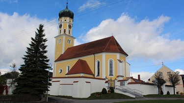 Kath. Pfarrkirche St. Ulrich in Bollstadt in Schwaben | Bild: Albert Berchtenbreiter