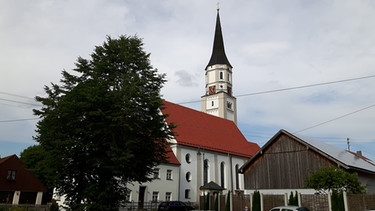 Kath. Pfarrkirche St. Silvester in Hiltenfingen | Bild: Sebastian Kandeth