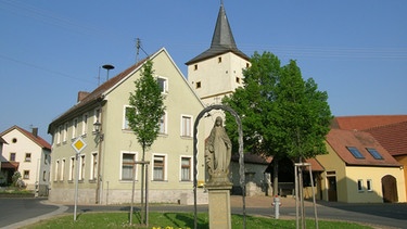 Kath. Kuratie Kirche St. Laurentius in Eichelsee in Unterfranken           | Bild: Andreas Korbmann