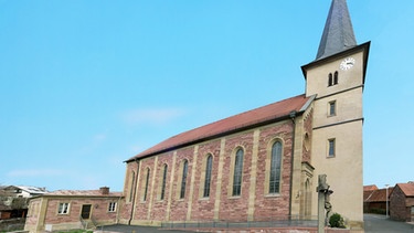 Kath. Pfarrkirche Mariä Himmelfahrt in Elfershausen | Bild: Melanie Edelmann