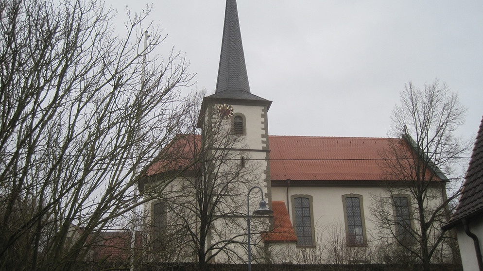 Kath. Filialkirche St. Petrus und Paulus in Eußenheim/Obersfeld | Bild: Kirchenstiftung Obersfeld