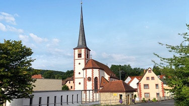 Kath. Pfarrkirche St. Jakobus in Himmelstadt in Unterfranken
| Bild: Alexandra Röder