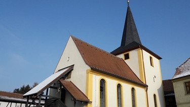 Evang.-luth. Kirche in Lindflur in Unterfranken | Bild: Irene Hellfritsch