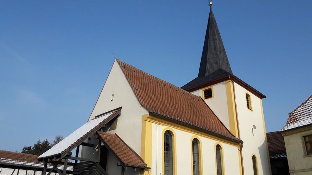Evang.-luth. Kirche in Lindflur in Unterfranken | Bild: Irene Hellfritsch