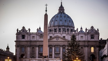 Der Petersdom in Rom. | Bild: BR