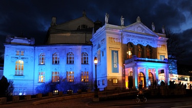 Das Prinzregententheater aufgenommen am 14. Januar 2011 bei der Verleihung des Bayerischen Filmpreises im in München | Bild: picture-alliance/dpa