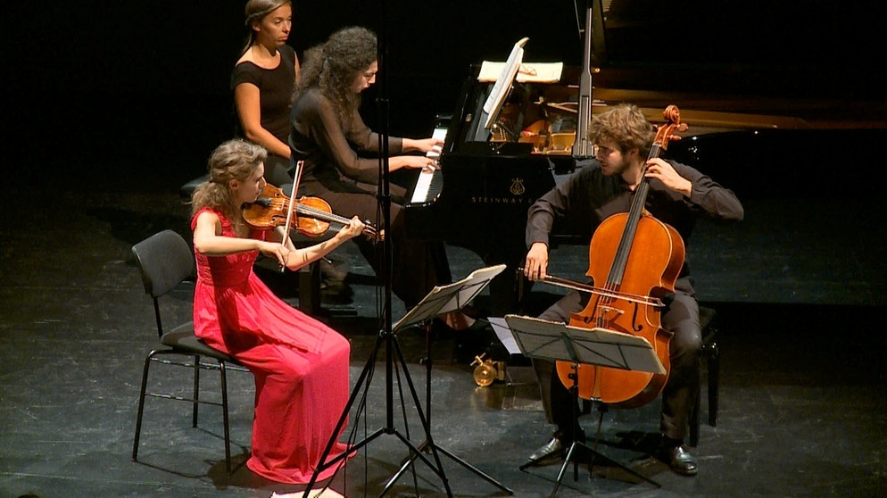 ARD-Musikwettbewerb Semifinale Klaviertrio Trio Karénine | Bild: BR