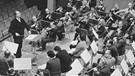 Rafael Kubelík und das Symphonieorchester | Bild: Fred Lindinger