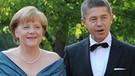 Bundeskanzlerin Angela Merkel und Ehemann Joachim Sauer | Bild: picture-alliance/dpa
