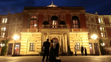 Bayreuther Festspiele - Festspielhaus | Bild: picture-alliance/dpa