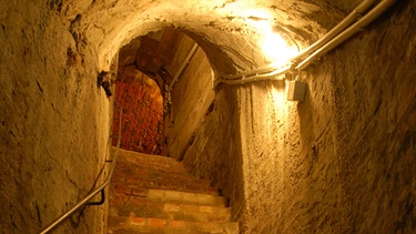 Treppe zu den Felskellern | Bild: Verein Nürnberger Felsengänge
