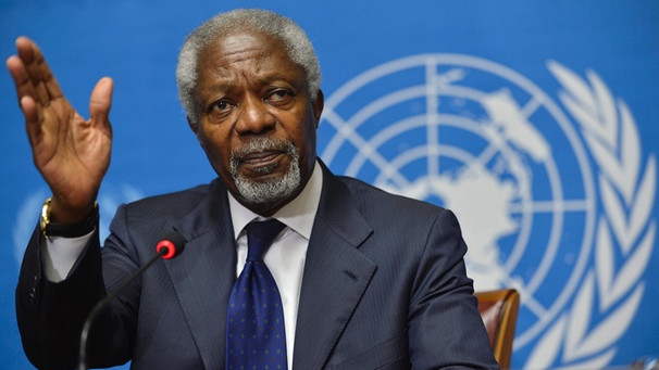 UN-Sondergesandter Kofi Annan | Bild: picture-alliance/dpa