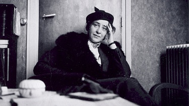Hannah Arendt in Paris in den 30er Jahren. | Bild: BR/Hannah Arendt Trust