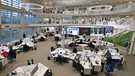 Newsroom beim NDR für Wirtschaftsnachrichten.  | Bild: dpa-Bildfunk / Sker Feist