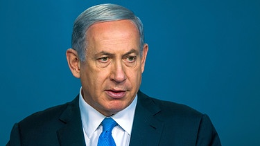 Der Ministerpräsident Israels, Benjamin Netanyahu | Bild: picture-alliance/dpa