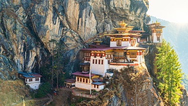 Taktshang Goemba oder Tigers Nest Monastery in Paro, Bhutan | Bild: picture-alliance/dpa