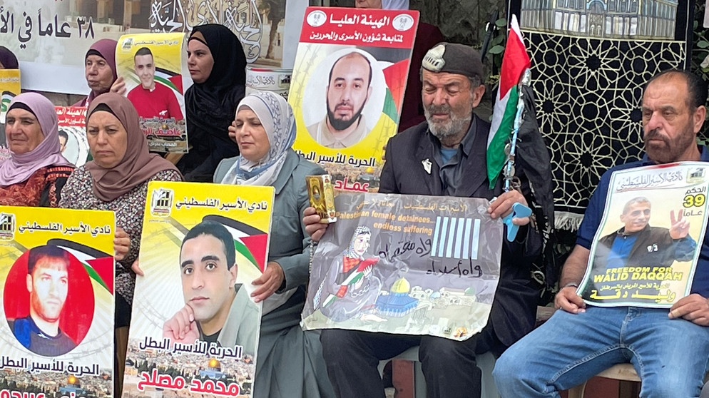 Demonstration in Ramallah gegen die Administrativhaft | Bild: BR/Jan-Christoph Kitzler