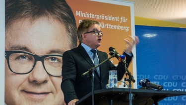 Guido Wolf, Spitzenkandidat der CDU | Bild: BR/Johannes Mayer