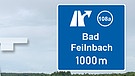 Illustration: Ausfahrt 100a - Richtung Bad Feilnbach | Bild: BR, Montage: BR