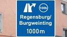 Illustration: Ausfahrt Regensburg-Burgweinting | Bild: BR/Zieger, Montage: BR