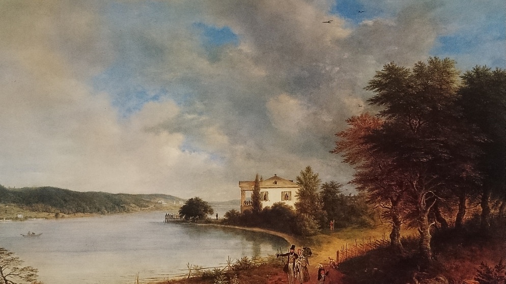 Historische Ansicht von Leoni am Starnberger See | Bild: Für Nutzung durch BR freigegeben