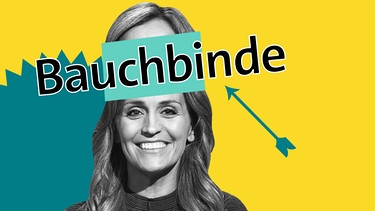 Dr. Sandra Maria Gronewald mit Schriftzug "Bauchbinde" | Bild: BR