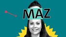 Leonie Koch mit dem Begriff "MAZ" | Bild: BR