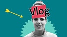Clarissa Correa da Silva mit Schriftzug "Vlog" | Bild: BR
