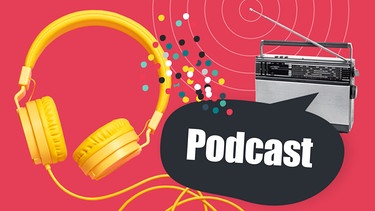how to RADIO -  Collage Radiogerät, Kopfhörer und Schriftzug Podcast | Bild: BR