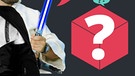 Darth Vader und Obi-Wan Kenobi mit Sprechblasen | Bild: Montage: BR