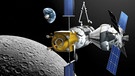 Animation des Lunar Gateways. | Bild: ESA/D. Ducros