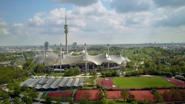 Luftaufnahme Olympiastadion München | Bild: BR/ STATIONEN