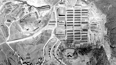 Luftbild des KZs Flossenbürg | Bild: National Archives, Washington DC (NARA)