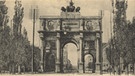 Siegestor in München um 1900 | Bild: zeno.org / Zenodot Verlagsgesellschaft mbH