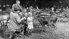 Eine Familie mit Kind im Biergarten im Hirschgarten, 1925 | Bild: SZ Photo/Foto: Scherl