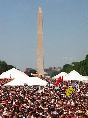 Million Mom March in Washington | Bild: picture-alliance/dpa