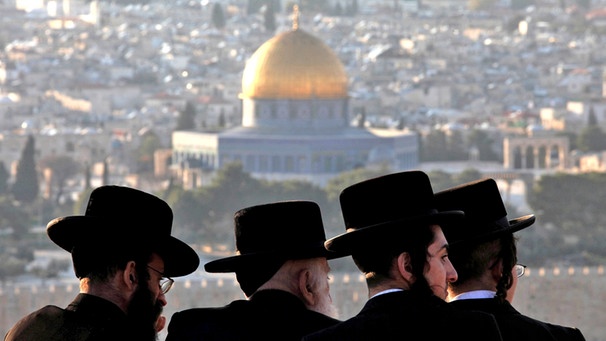 Orthodoxe Juden in Jerusalem | Bild: picture-alliance/dpa
