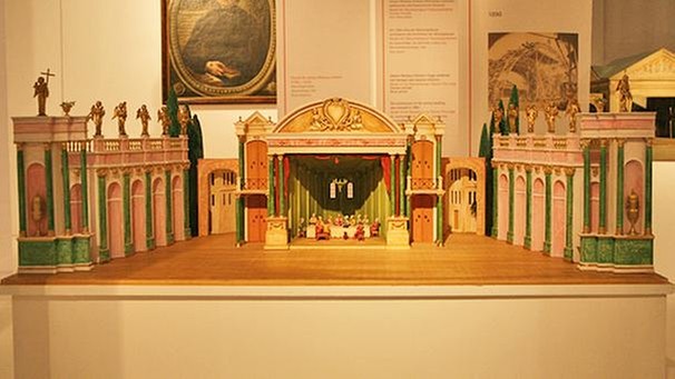 Passionsspielbühne von 1830 | Bild: Gemeindearchiv Oberammergau