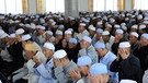 Ramadan in China: Moslems in der Moschee in Haiyuan | Bild: picture-alliance/dpa